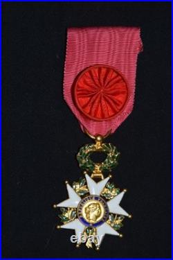 Etoile Officier Legion D'honneur-4° Republique-vermeil-french Legion Honor 1946