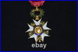 Etoile Officier Legion D'honneur-4° Republique-vermeil-french Legion Honor 1946