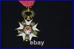Etoile Officier Legion D'honneur-4° Republique-vermeil-french Legion Honor 1946