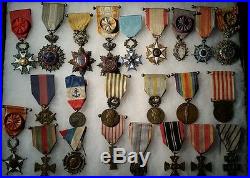 Exceptionnel lot d'un marin WWI et WWII