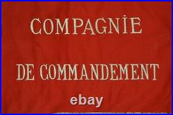 FANION 93 ème REGIMENT D'INFANTERIE-COMPAGNIE DE COMMANDEMENT-CAMPAGNE DE FRANCE