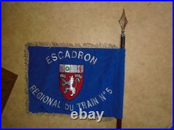 FANION DU 5em ESCADRON DU TRAIN. 22em RI. GPT DES MOYENS REGIONAUX N5