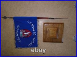 FANION DU 5em ESCADRON DU TRAIN. 22em RI. GPT DES MOYENS REGIONAUX N5