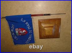 FANION DU 5em ESCADRON DU TRAIN. 22em RI. GPT DES MOYENS REGIONAUX N5