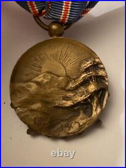 FRANCE LIBAN medaille pour le Liban 1926, 1e modele RARISSIME