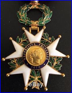 France. Officier De L'ordre De La Legion D'honneur En Or