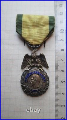 FRANCE médaille Militaire NAPOLEON 3 Second Empire
