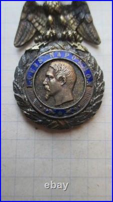 FRANCE médaille Militaire NAPOLEON 3 Second Empire