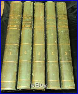 Fastes de la Légion d'honneur, 5 volumes Paris 1844-1847 Lievyns Verdot