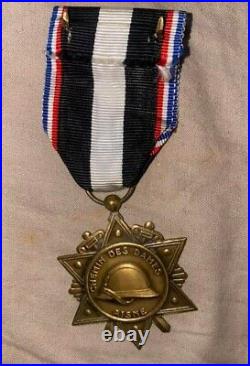 France 14/18 Medaille des rescapés de l'Aisne