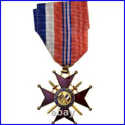 France, Croix d'Honneur Franco-Britannique, Médaille, 1940-1944, Excellent