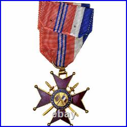 France, Croix d'Honneur Franco-Britannique, Médaille, 1940-1944, Excellent