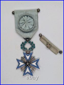 France Dahomey Colonies Médaille officier Ordre Etoile Noire du Bénin rappel