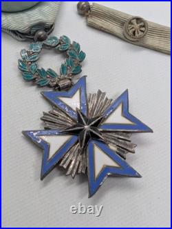 France Dahomey Colonies Médaille officier Ordre Etoile Noire du Bénin rappel