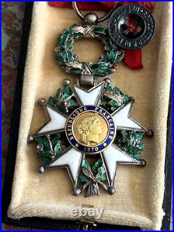 France Légion D'honneur Croix Chevalier 3ème Republique Ouizille Lemoine Paris