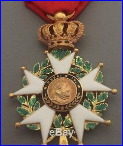 France Légion d'honneur Officier Monarchie de Juillet en or