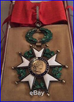 France Légion dHonneur Commandeur 3ième République de Luxe à brillants SUP