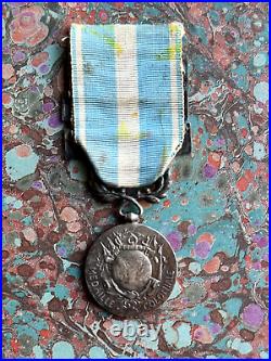 France Médaille Coloniale Agrafes À Clapet Maroc Sahara Algérie