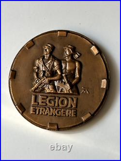 France Médaille De Table Légion Étrangère Attribuée Médecin Générale 6° Re Ww2