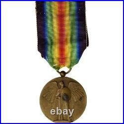 France, Médaille Interalliée de la Victoire, Médaille, 1914-1918, Modèle