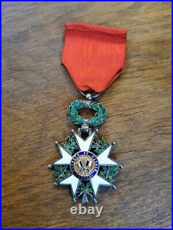 France Médaille Légion D'Honneur 1870 Modèle Bijoutier Centre Or 3 Parties P2016