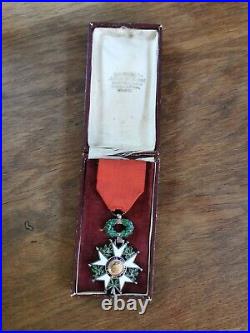 France Médaille Légion D'Honneur 1870 Modèle Bijoutier Centre Or 3 Parties P2016