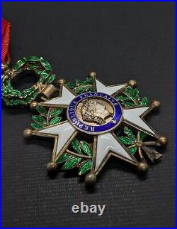 France Médaille Officier Ordre Légion Honneur 4 Ème République Vermeil Luxe