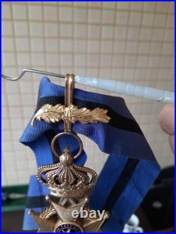 GRAND OFFICIER. GROßESKREUZ. RARE. Atribution entre 1909/ 1934, Roi Albert1