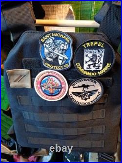 Gilet Pare Balles, état comme neuve avec 2 plaquesNIJ3A, couleur Noir