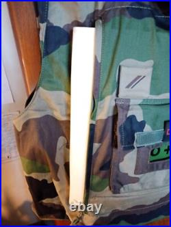 Gillet Pare éclats, centre EU, F2, état neuve avec 3 plaquesNIJ3