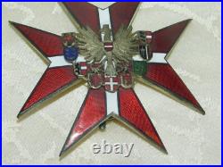 Grand Croix D'Honneur pour Fond À La République Autriche + Miniature