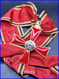 Grand ordre du mérite RFA Allemagne collier croix de chevalier distinction émail
