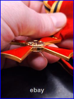 Grand ordre du mérite RFA Allemagne collier croix de chevalier distinction émail
