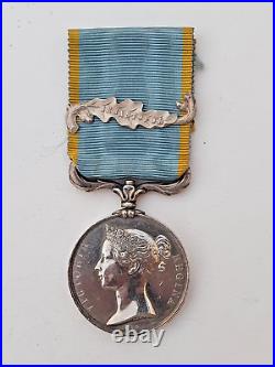 Grande Bretagne Médaille de Crimée, 1854, fab. Anglaise, barrette Sébastopol