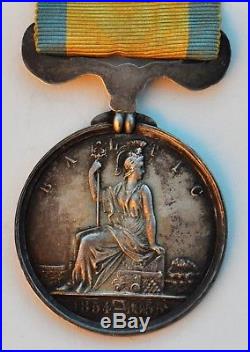 Grande Bretagne Médaille de la Baltique 1854, fab. Française, signée E. F