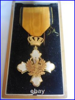 Grèce croix de chevalier ordre du Phénix en étui