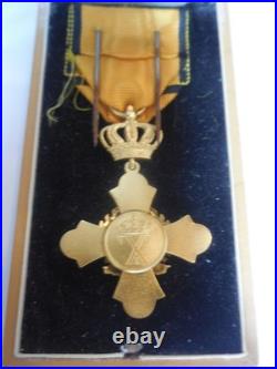Grèce croix de chevalier ordre du Phénix en étui