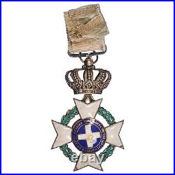 Grèce décoration médaille Ordre du Sauveur Croix du chevalier argent et émail