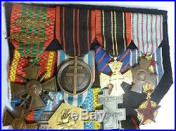 Groupe de 13 Médailles FRANCE LIBRE POLOGNE Spink London 1939/1945 Résistance