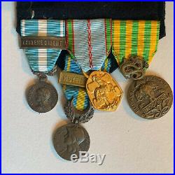 Groupe officier marine Suez Indochine légion honneur Ordre mérite maritime naval
