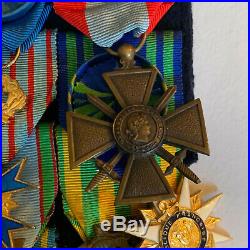 Groupe officier marine Suez Indochine légion honneur Ordre mérite maritime naval