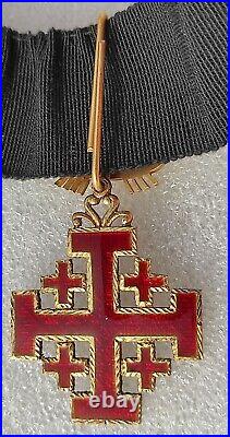 ITALIE VATICAN ORDRE DU SAINT SEPULCRE medaille