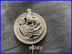 Insigne Medaille Epingle Parlement Danois-francais 1909