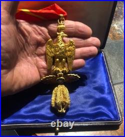 Insigne Ordre Imperial Des 3 Toisons D'or Reedition