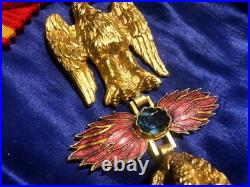 Insigne Ordre Imperial Des 3 Toisons D'or Reedition