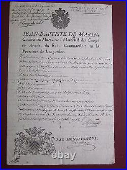 Jean-Baptiste De Marin, Comte de Moncan (Montpellier 1752)