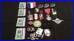 Joli Lot De Décorations Et Médailles Militaires Françaises Kuweit