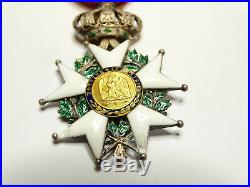 L'étoile de LEGION d'HONNEUR, chevalier, 41 mm, argent, II émpire / 00014