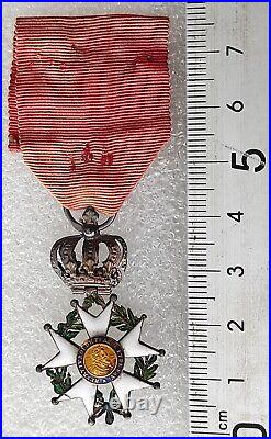 LEGION D'HONNEUR DEMI TAILLE EPOQUE RESTAURATION 1815-1830 ordre medaille