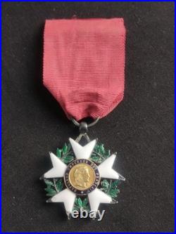LÉGION D'HONNEUR SECOND EMPIRE MODIFIÉE PREMIER EMPIRE 1er TYPE RECONSTITUTION